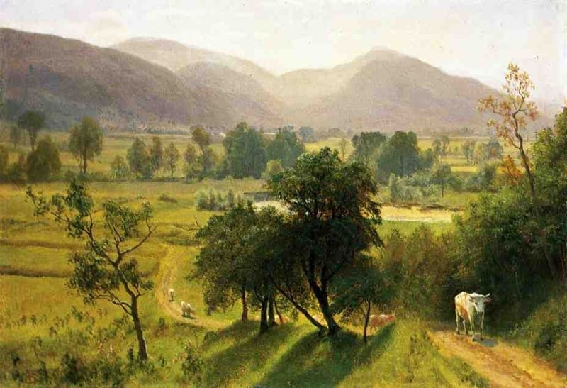 Albert Bierstadt Conway Valley, New Hampshire